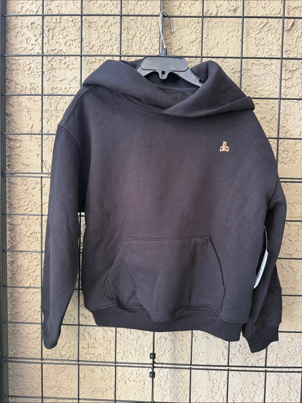 New GAP Black Hoodie with Small Embroidered Logo